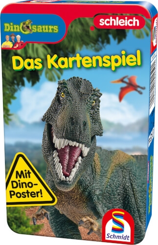 Schmidt Spiele 51450 Schleich Dinosaurs, Das Kartenspiel