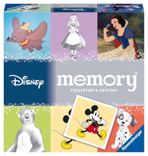 Ravensburger Collectors' memory® Disney 27378 - Das weltbekannte Gedächtnisspiel mit wunderschönen