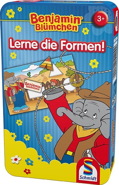 Schmidt Spiele 51409 Benjamin Blümchen, Lerne die Formen!
