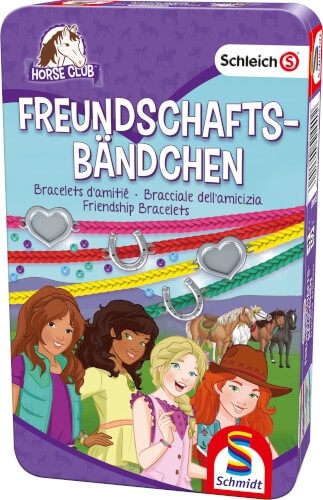 Schmidt Spiele 51440 Schleich, Horse Club, Freundschaftsbändchen