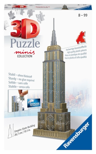 Ravensburger 11271 Puzzle Mini Empire State Building 54 Teile