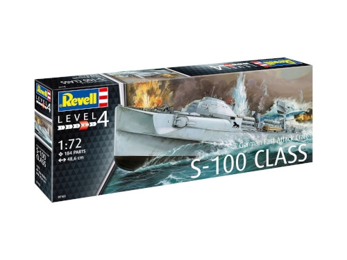 Revell 05162 German Fast Attack Craft S-100 1:72