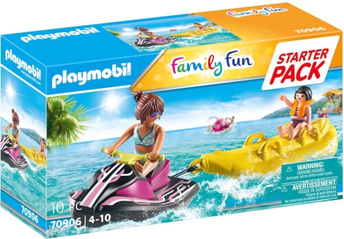 PLAYMOBIL 70906 Starter Pack Wasserscooter mit Bananenboot