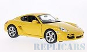 Welly 18008 Porsche Cayman, yellow