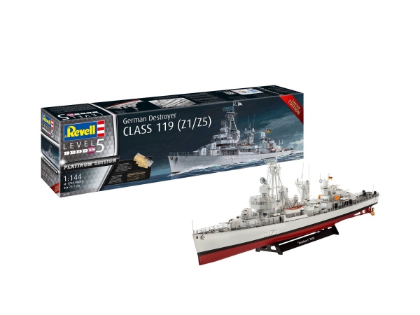 Revell 05179 German Destroyer Class 119 (Z1/Z5)