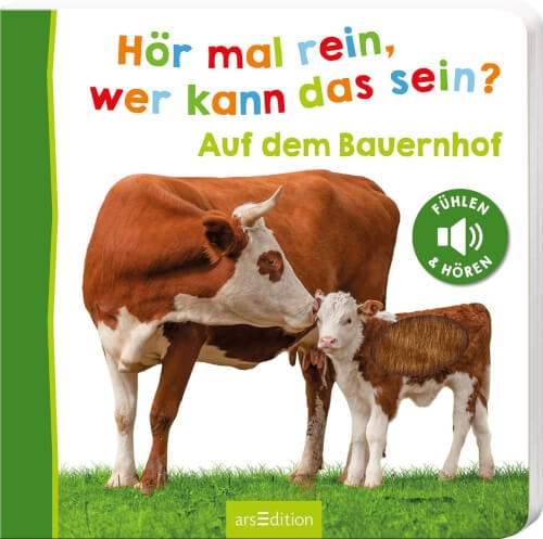 Ars Edition 134558 Hör mal rein, wer kann das sein? Auf dem Bauernhof