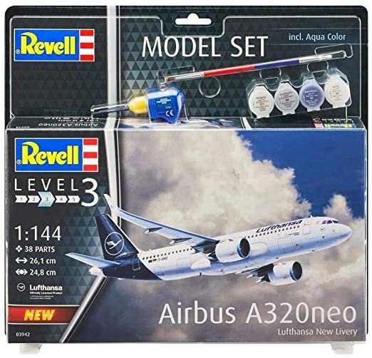 Revell 63942 Model Set Airbus A320 neo Lufthansa