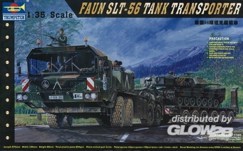 Trumpeter 0203 1/35 FAUN SLT-56 Tank-Transpo