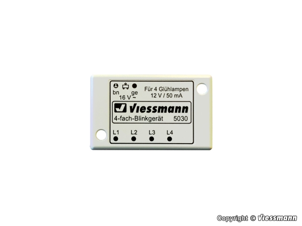 Viessmann 5030 H0 Vierfach-Blinkelektronik