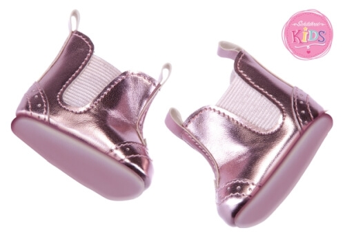 SCHILDKRÖT Kids - Stiefel metallic, pink