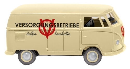 Wiking 78861 VW T1 Kastenwagen Versorgungsbetriebe