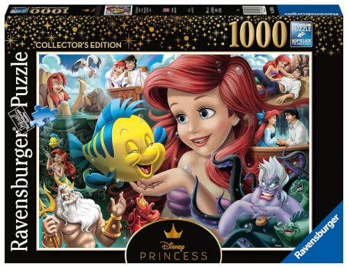 Ravensburger Puzzle 16963 - Arielle, die Meerjungfrau - 1000 Teile Disney Puzzle für Erwachsene und