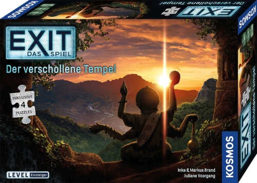 Kosmos 692094 EXIT Das Spiel + Puzzle - Der verschollene Tempel