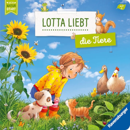 Ravensburger 42057 Lotta liebt die Tiere  Erstes Sachwissen über Tiere