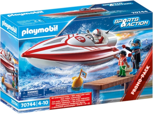 Playmobil 70744 Speedboot mit Unterwassermotor