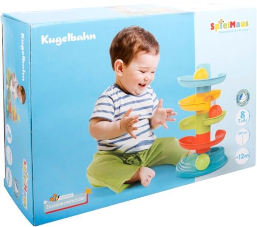 VEDES 40822852 SpielMaus Baby Kugelbahn aus Kunststoff