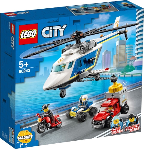LEGO® City 60243 Verfolgungsjagd mit dem Polizeihubschrauber