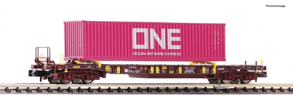 Fleischmann 825059 Taschenwagen T3, AAE+ONE Container