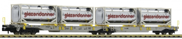 Fleischmann 825009 Doppeltaschen-Gelenkwagen T-2000 AAE "Giezendanner"