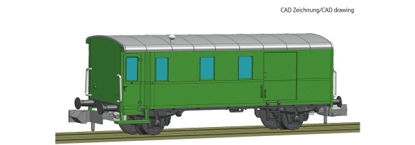 Fleischmann 830150 Güterzuggepäckwagen, DB Pwgs41