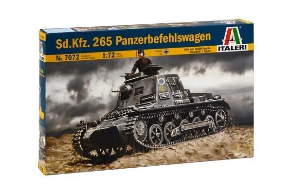 Italeri 7072 1/72 Sd.Kfz.265 PANZERBEFEHLSWAGEN