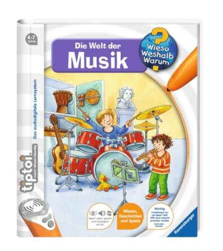 Ravensburger 32902 tiptoi® Wieso? Weshalb? Warum? 3: Die Welt der Musik