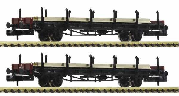 Fleischmann 823607 2-tlg. Set: Schienentransportwagen, DRB