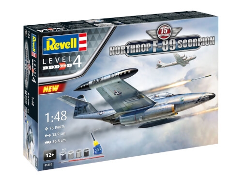 Revell 05650 Geschenkset 75th Anniv. Northrop F-89 Scorpion