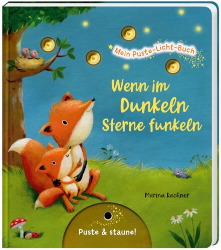 Thienemann - Esslinger 823652 Mein Puste-Licht-Buch: Wenn im Dunkeln Sterne funkeln
