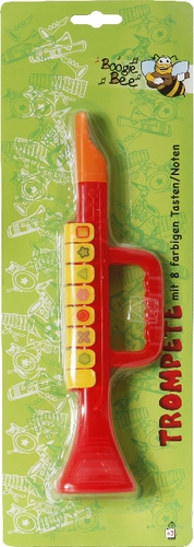 Vedes 68501334 Boogie Bee Trompete, rot, 27cm