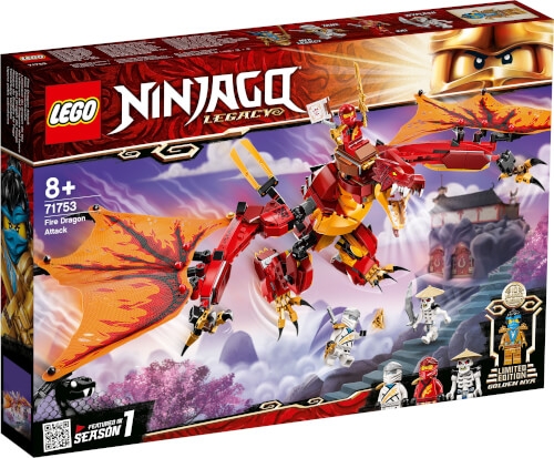 LEGO® NINJAGO 71753 Kais Feuerdrache