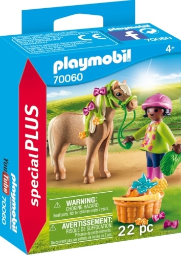 Playmobil 70060 Mädchen mit Pony