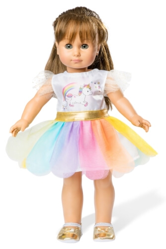 Heless 2850 - Einhorn-Kleid, Größe 35-45 cm