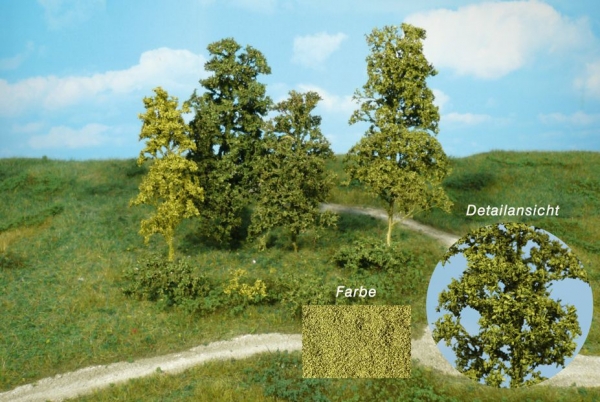 Heki 1671 Blätterbäume u. Büsche, 15 St