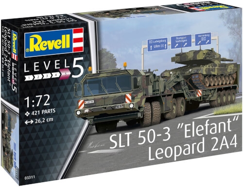 Revell 03311 SLT 50-3 Elefant + Leopard 2A4