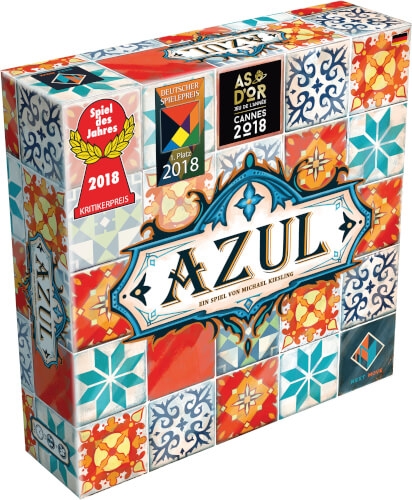 Asmodee NMGD0003 Azul - Spiel des Jahres 2018