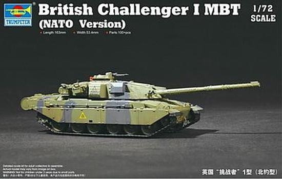 Trumpeter 757106 1/72 British Challenger 1 MBT