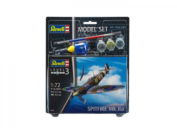 Revell 63953 Model Set Spitfire Mk.IIa