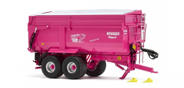 Wiking 877423 Krampe Big Body 650 Hinterkipper mit Silageaufsatz