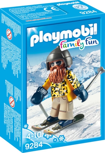 Playmobil 9284 Skifahrer mit Snowblades