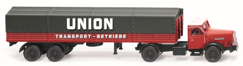 Wiking 051406 Pritschensattelzug (Henschel) Union Transport 1:87