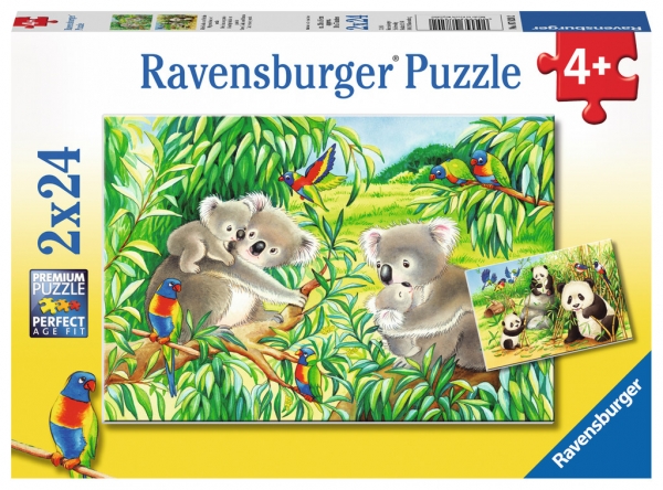 Ravensburger 07820 Süße Koalas und Pandas