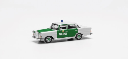 Herpa 97208 Mercedes-Benz Heckflosse Polizei Hamburg
