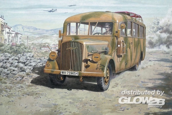 Roden 726 Opel Blitz Omnibus W39 Late WWII service