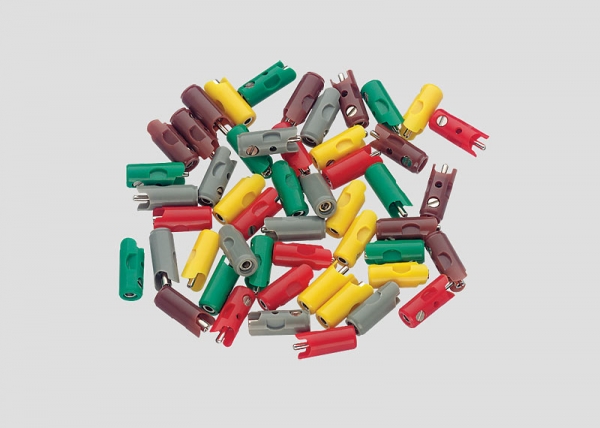 Märklin 71413 Stecker grün(Inh.10 St.)