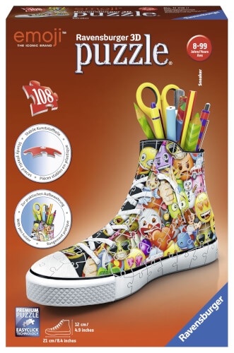 Ravensburger 11218 Puzzle Emoji Sneaker 108 Teile