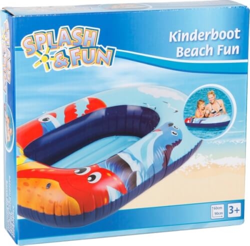 Vedes 77803262 Splash & Fun Kinderboot Beach Fun, 95 x 60 cm