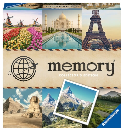 Ravensburger Collectors memory® Schönste Reiseziele  27379 - Das weltbekannte Gedächtnisspiel mit