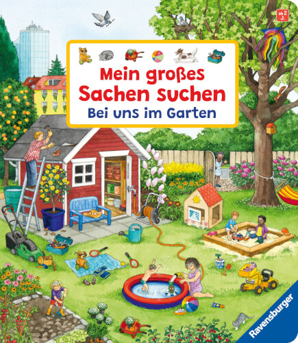 Ravensburger 41845 Mein großes Sachen suchen Bei uns im Garten
