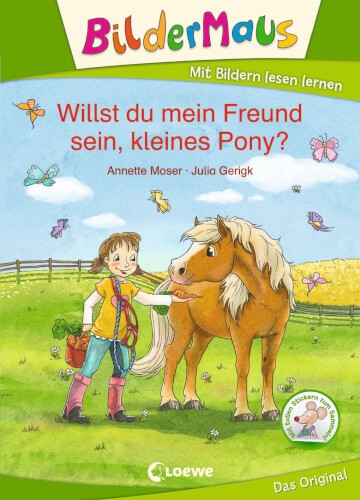 Loewe 74320759 Bildermaus - Willst du mein Freund sein, kleines Pony?